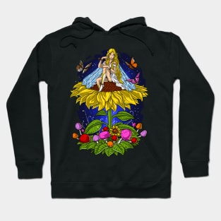 Hippie Sunflower Fairy Hoodie